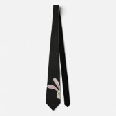 黒いバニー ネクタイ (正面)