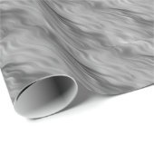 黒いバラの波状テクスチャ ラッピングペーパー (ロールコーナー)