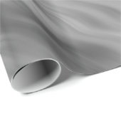 黒いバラの波状テクスチャ ラッピングペーパー (ロールコーナー)