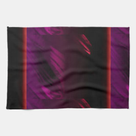 黒いバラ色 キッチンタオル