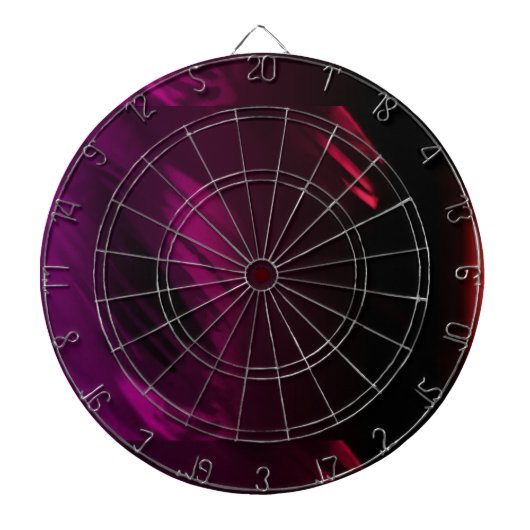 黒いバラ色 ダーツボード (正面)