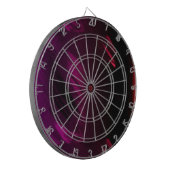 黒いバラ色 ダーツボード (正面左)