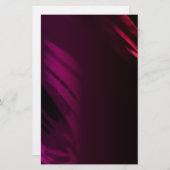 黒いバラ色 便箋 (正面/裏面)