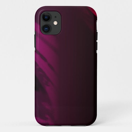 黒いバラ色 Case-Mate iPhoneケース (裏面)
