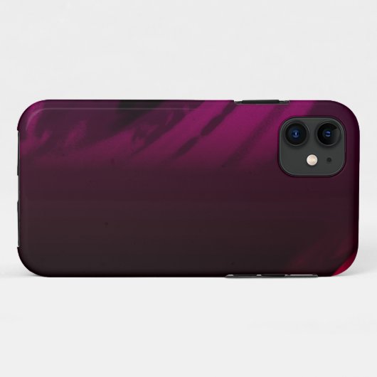 黒いバラ色 Case-Mate iPhoneケース (裏面(横))