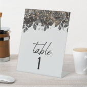 黒いバラ表1の記号 台座サイン (インサイチュ)