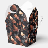 黒いバラ金ゴールドタイル フェイバーボックス (オープン)