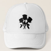 黒いバラ キャップ (正面)