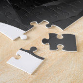 黒いバラ ジグソーパズル (側面)