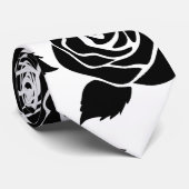 黒いバラ ネクタイ (ロール)