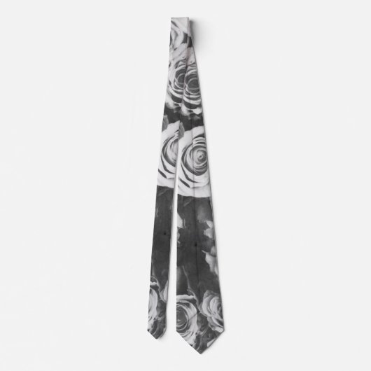 黒いバラ ネクタイ (裏面)