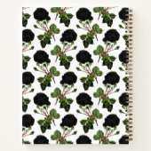 黒いバラ ノートブック (裏面)