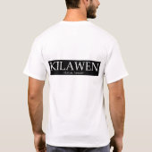 黒いバーをkilawen tシャツ (裏面)