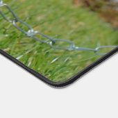 黒いパグパピー デスクマット (コーナー)