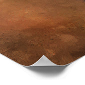 黒いパグ犬の写真 ポスター (角)