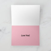 黒いパグ シーズンカード (内部)