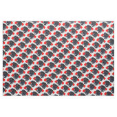 黒いパグ ファブリック (ヤード)