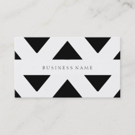 黒いパターン 名刺