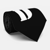 黒いパパのタイ ネクタイ (ロール)