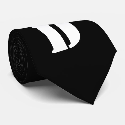 黒いパパのタイ ネクタイ (ロール)