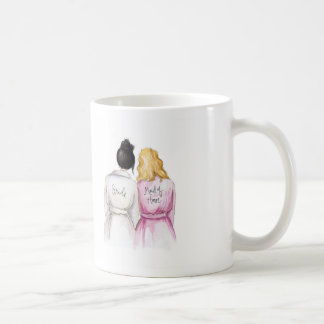 黒いパンの花嫁のHのブロンドの波の女中ありがとう コーヒーマグカップ