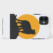 黒いパンサーサンセットシルエット Case-Mate iPhoneケース (裏面(横))