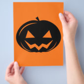 黒いパンプキン チラシ (手)