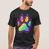 黒いパーカーTシャツ Tシャツ (正面)