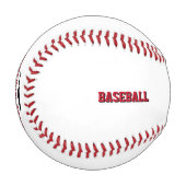 黒いパーソナライズされたサメ 野球ボール (正面左)