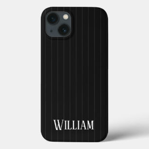 黒いパーソナライズされたピンプリペスケースメイトiPhone cas iPhone 13ケース
