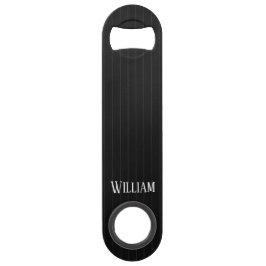 黒いパーソナライズされた梅毒 スピード栓抜き