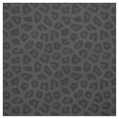 黒いヒョウの斑点 ファブリック (見本)