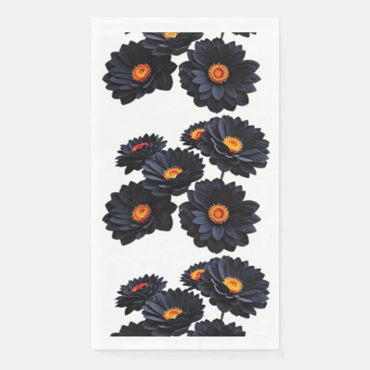 黒いビロードの花 (正面)