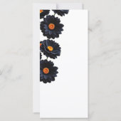 黒いビロードの花 (裏面)