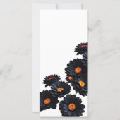 黒いビロードの花 (正面)