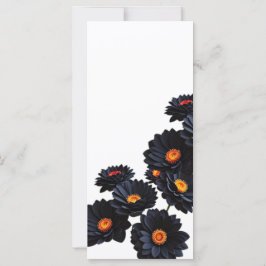 黒いビロードの花