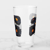 黒いビロードの花 タンブラーグラス (右)