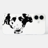 黒いビロード、明るい目 Case-Mate iPhoneケース (裏面 (横))