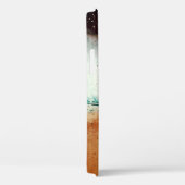 黒いビーチサンダルの人が茶色の砂の上に立つ Case-Mate iPhoneケース (裏面 / 右)