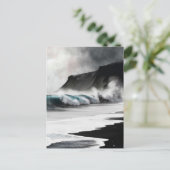 黒いビーチ波 シーズンポストカード (スタンド正面)