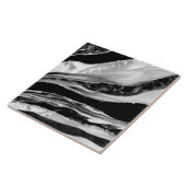 黒いビー玉と真珠の母 タイル (側面)