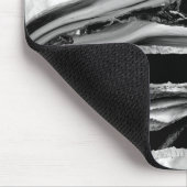 黒いビー玉と真珠の母 マウスパッド (コーナー)