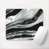 黒いビー玉と真珠の母 マウスパッド (マウス)