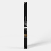 黒いピアノ iPhoneケース (右側面)