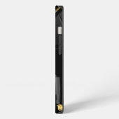 黒いピアノ iPhoneケース (左側面)