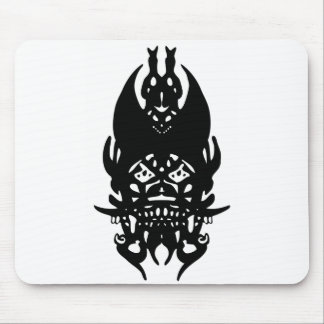 黒いピエロのマウスパッド マウスパッド