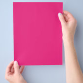 黒いピンクの背縁ど景 チラシ (手)