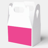 黒いピンク色の背景 フェイバーボックス (オープン)