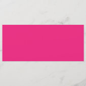 黒いピンク色の背景 メニュー (裏面)