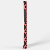 黒いピンク SAMSUNG GALAXYケース (右側面)